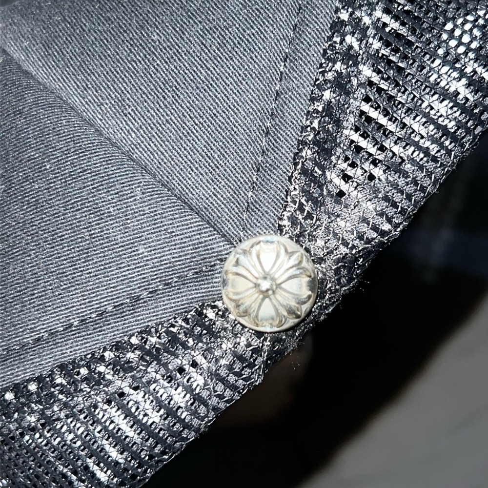 Chrome Hearts Triple Calf Hair Cross Trucker - Picture 2 of 10